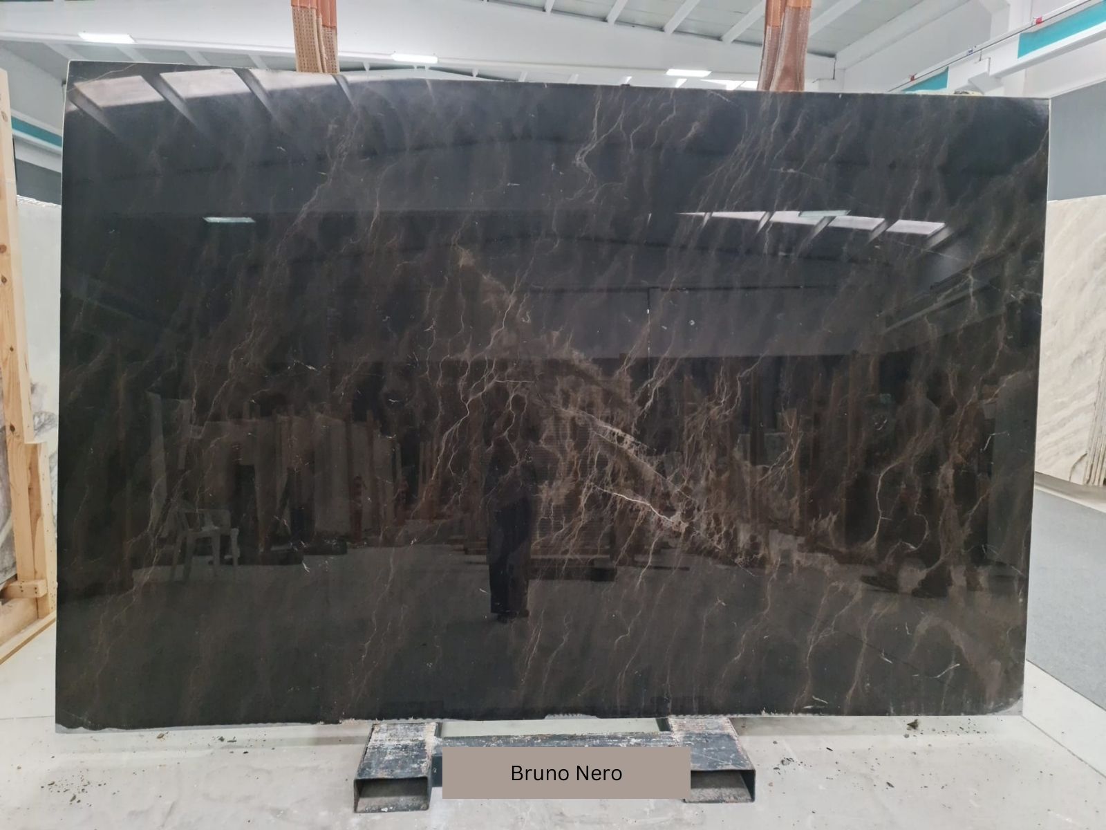 Bruno Nero Polished Marble Slabs - Emperor Marble