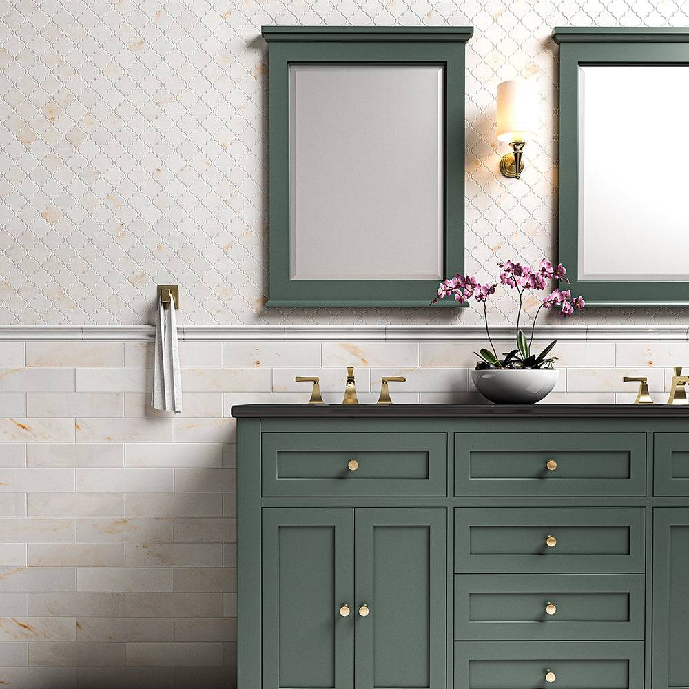 Calacatta Amber Tiles - Emperor Marble