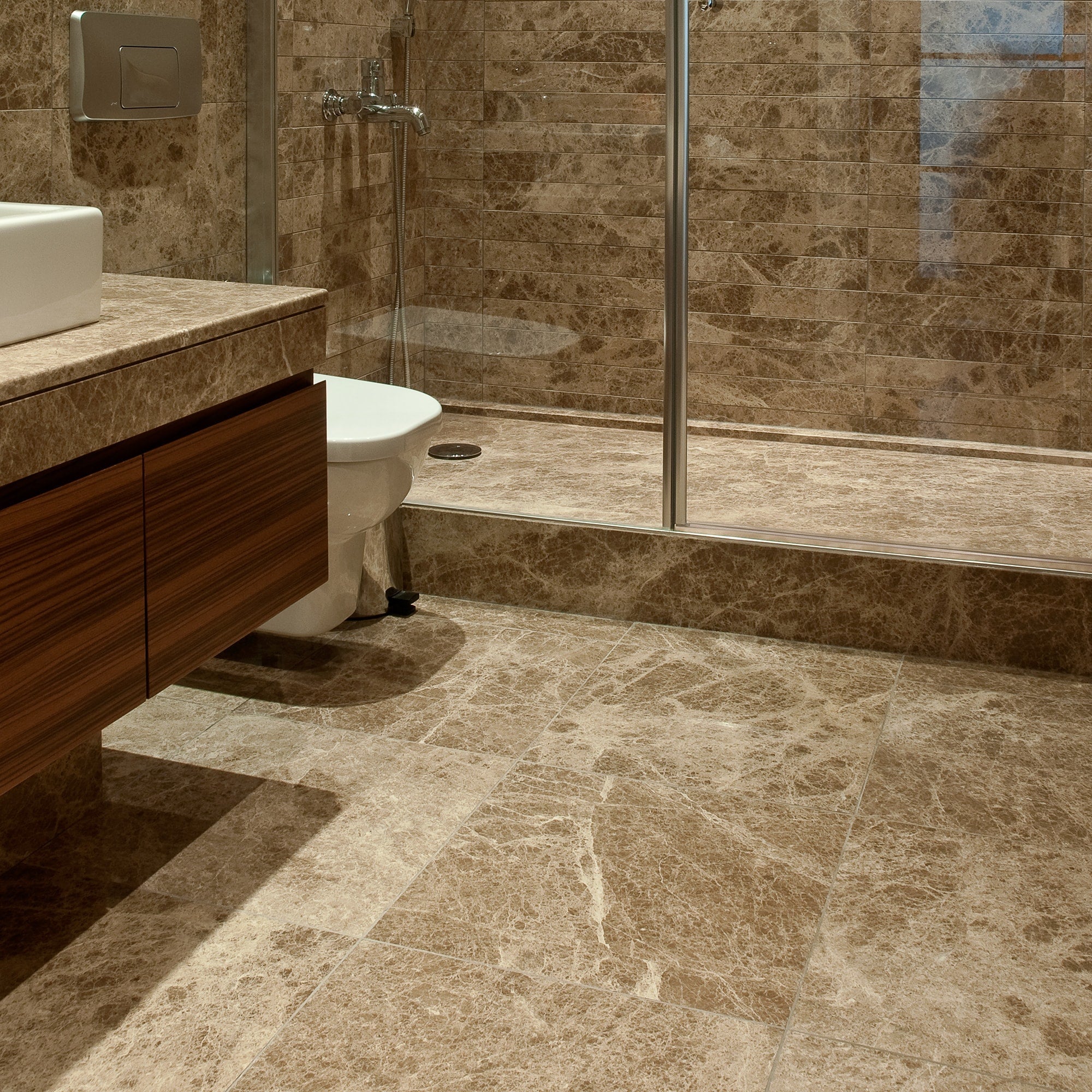 Emperador Marble Tiles - Emperor Marble