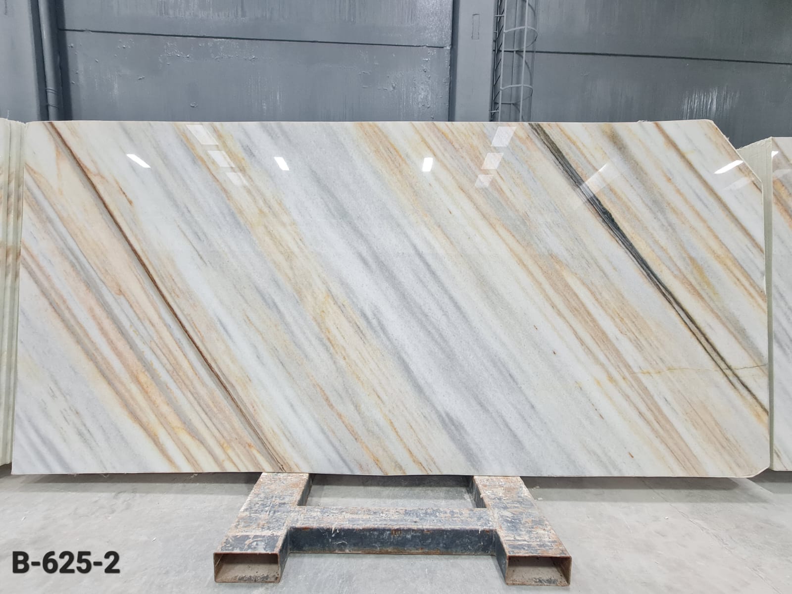 Palissandro White Polished Marble Slabs - Emperor Marble
