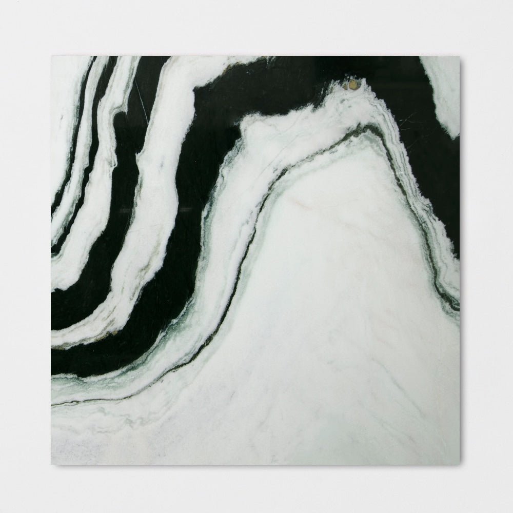 Panda White Marble Slabs - Emperor Marble
