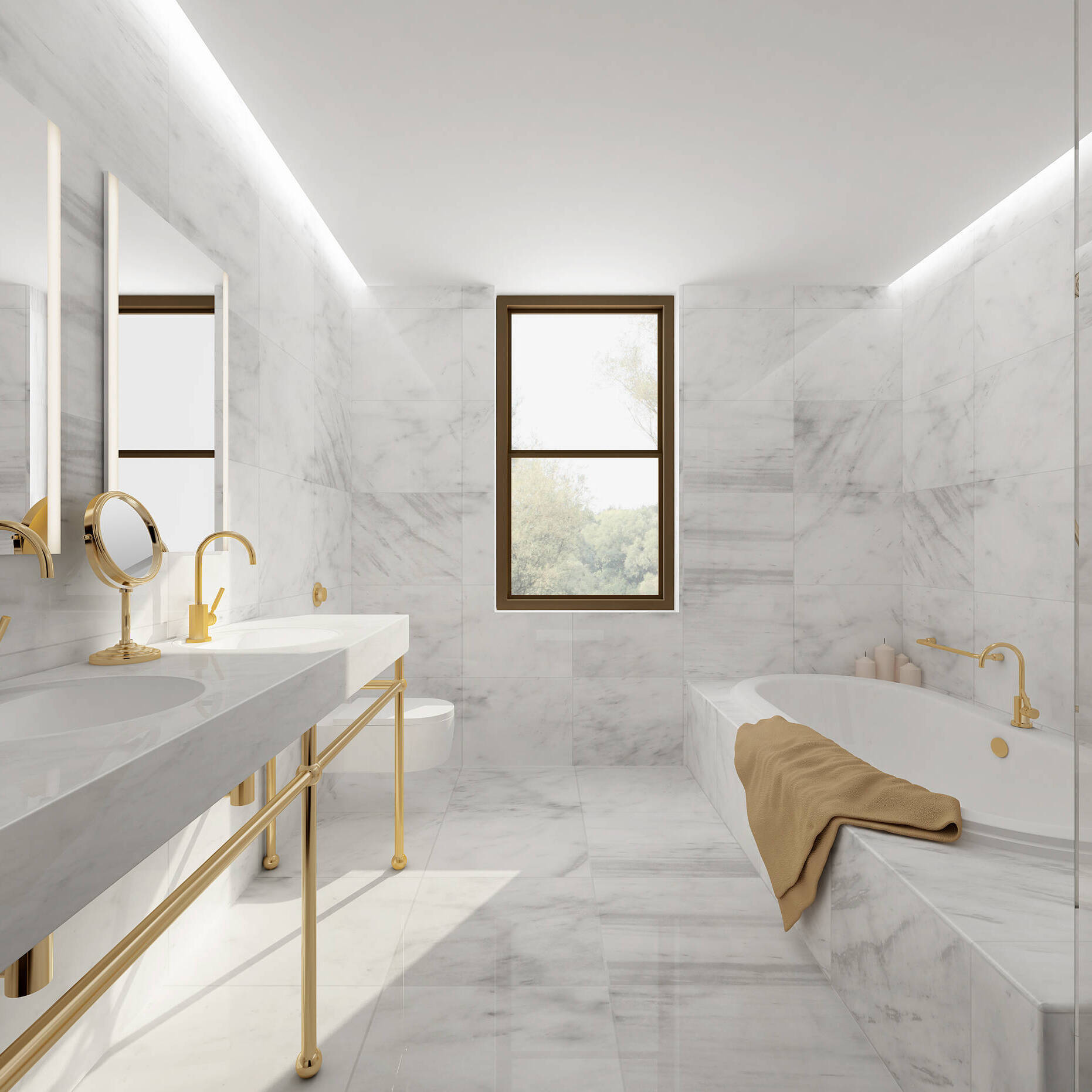 Carrara Marble Collection - Emperor Marble