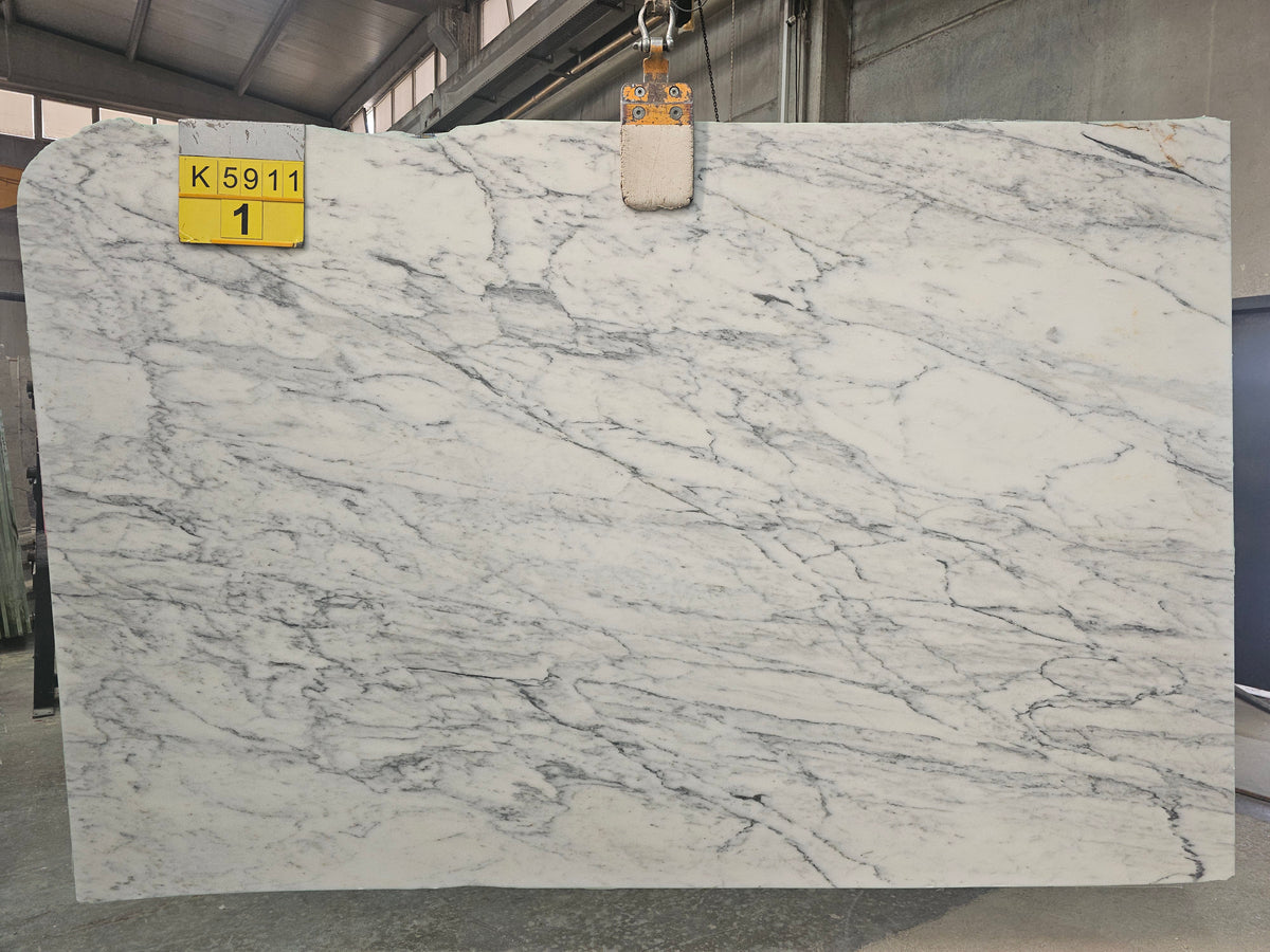 Calacatta Verde marble slab