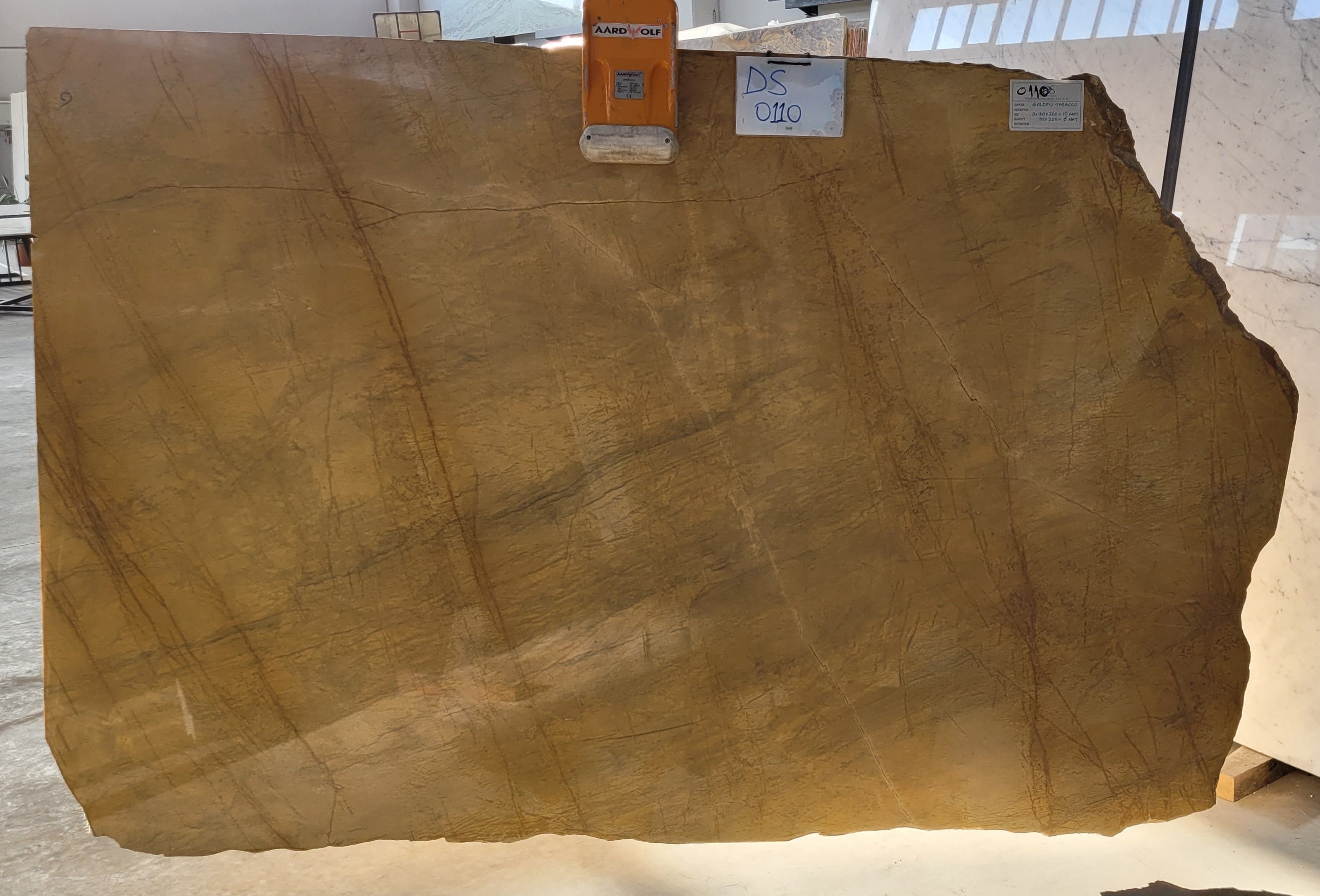 Golden Tobacco Marble