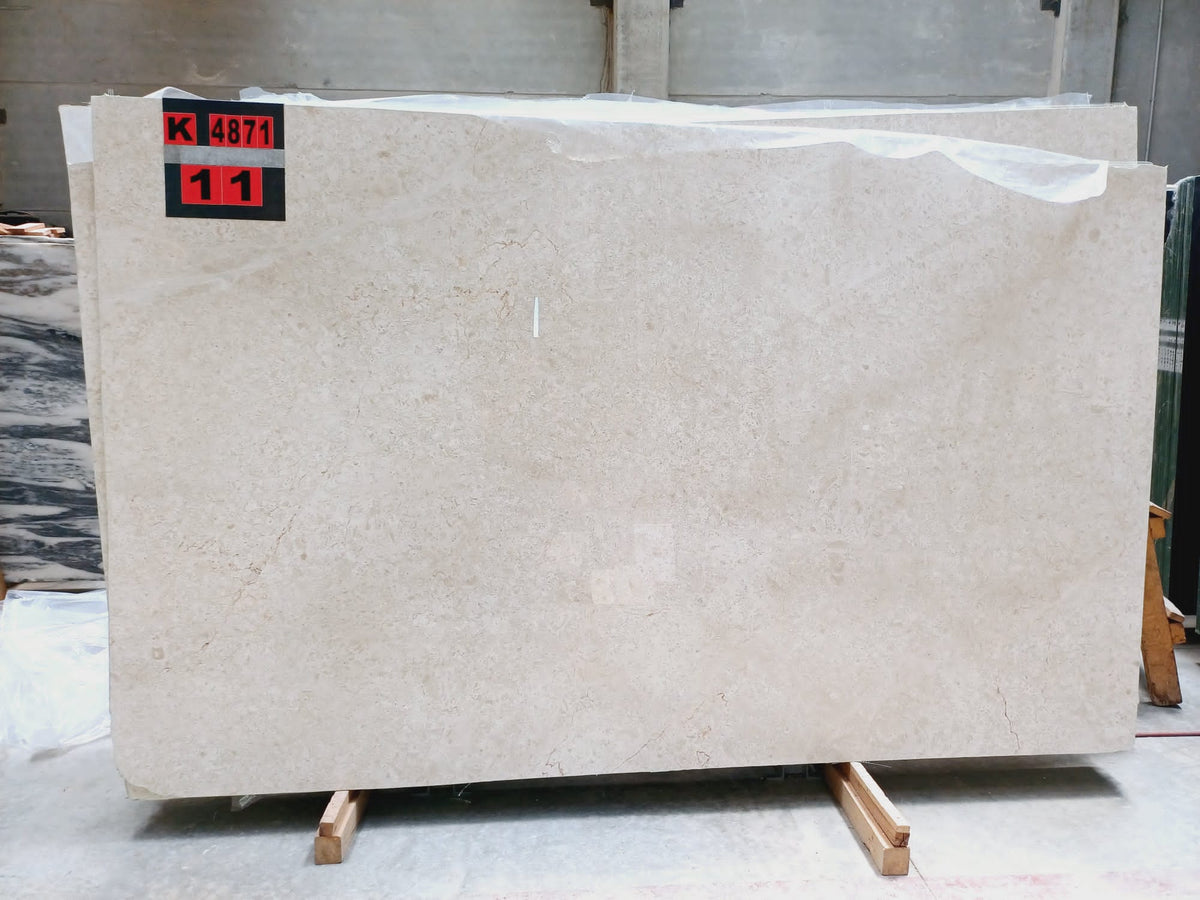 Ottoman Beige marble slab