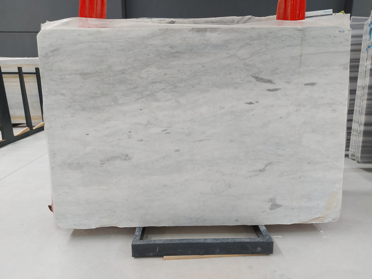 Imperial Carrara marble slab