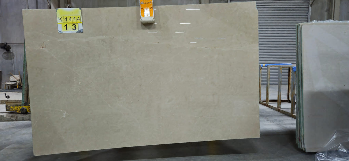 Crema Unica marble slab