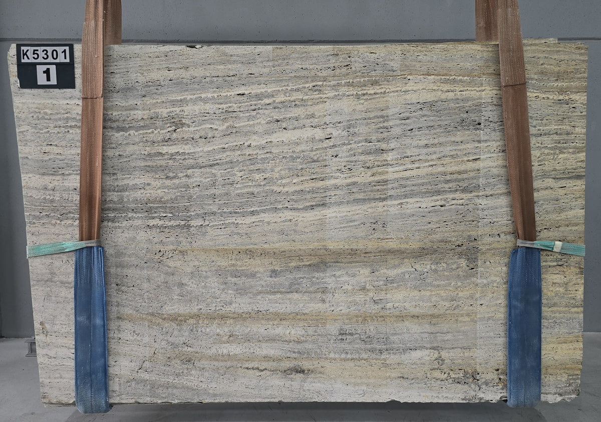 Silver Vein Cut slab K5301 - front view