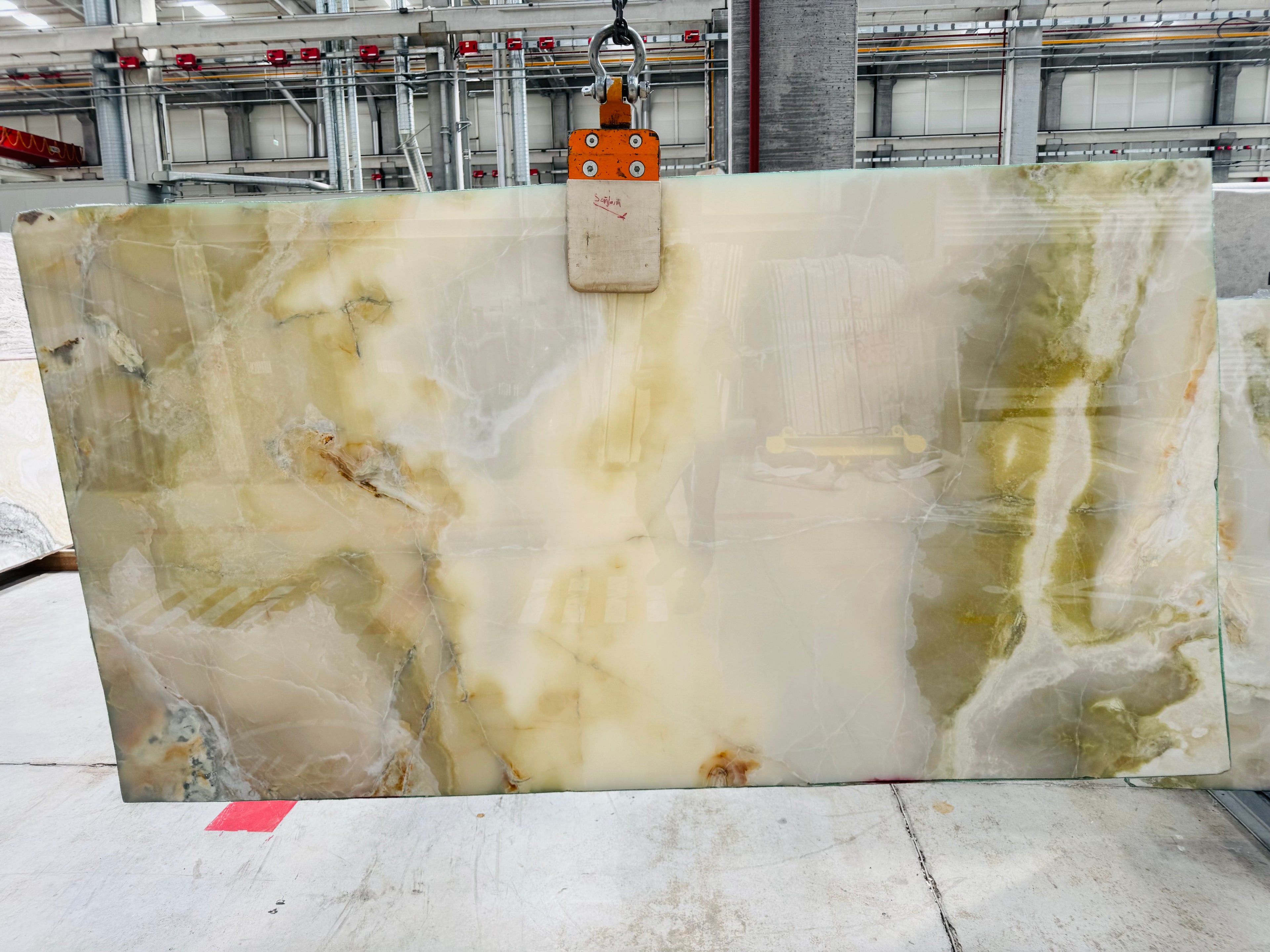 Light Green Onyx Extra Slabs