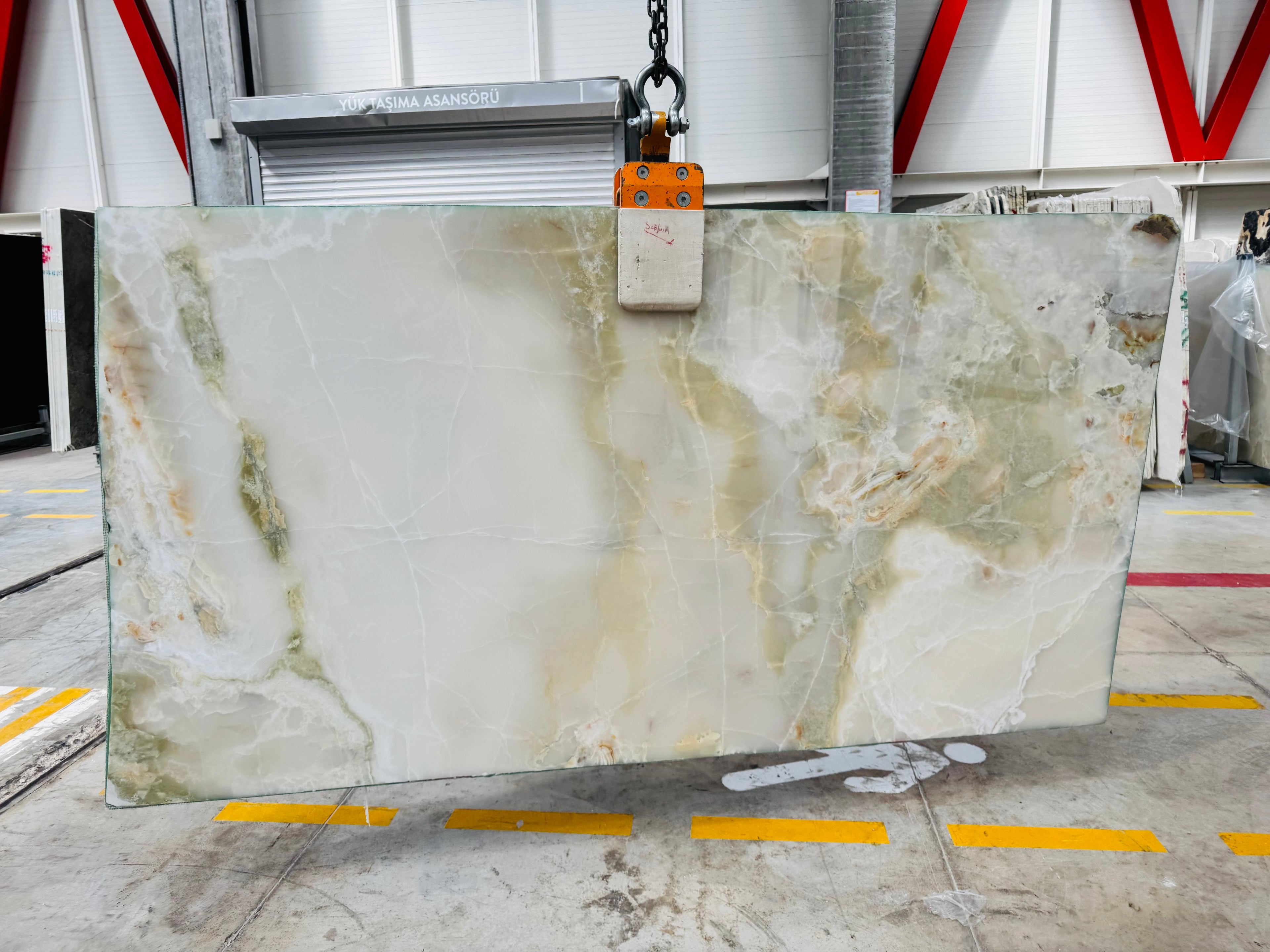 Light Green Onyx Extra Slabs
