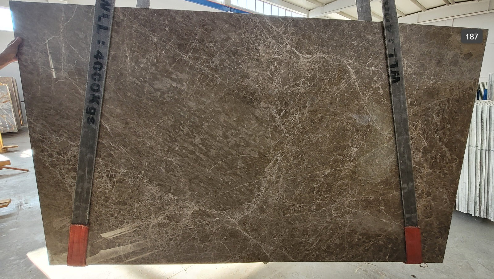 Emperador marble slab