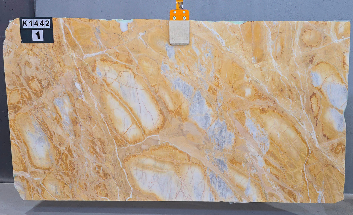 Giallo Siena Dolomite marble slab