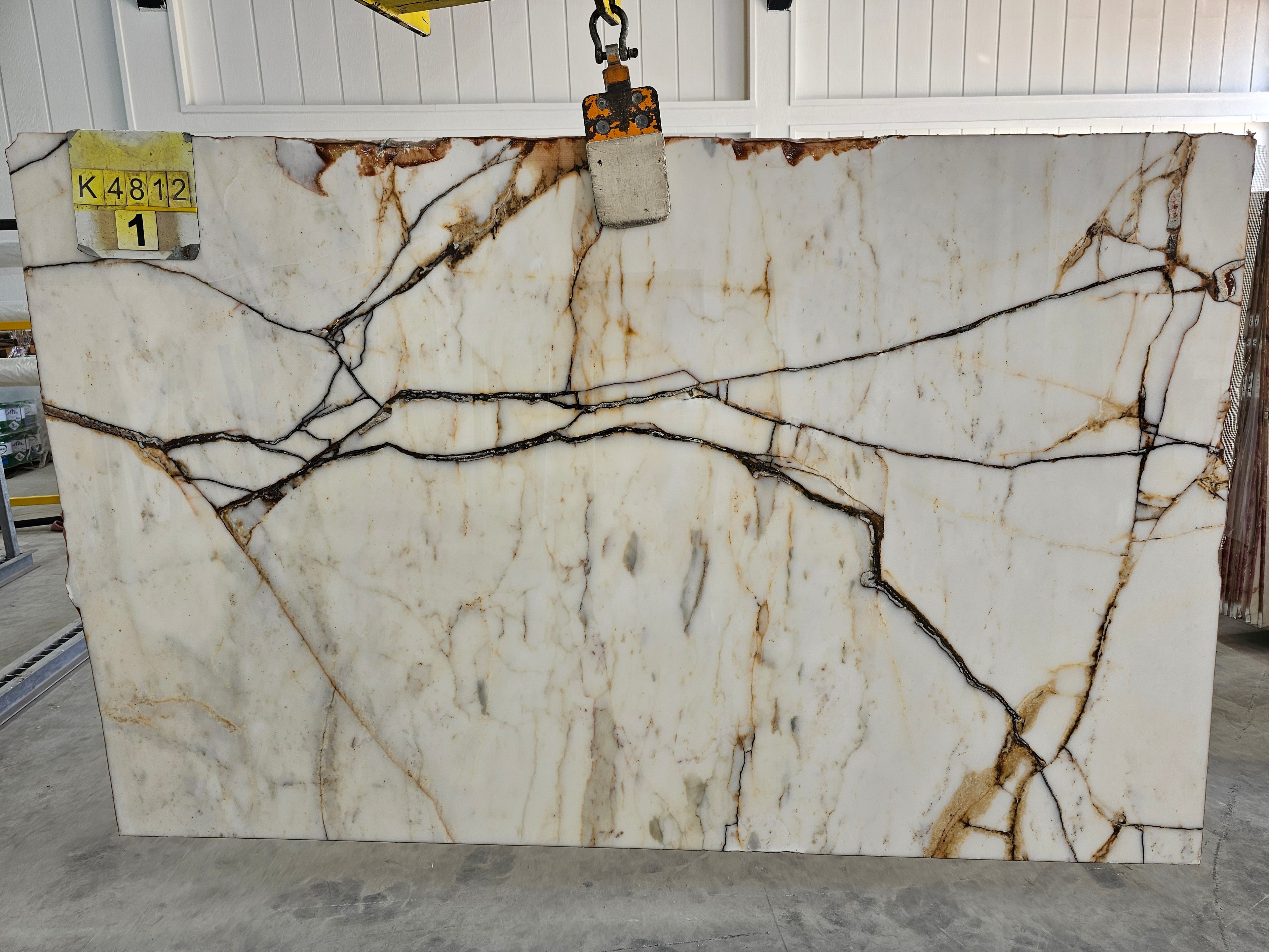 Lumiere Blanche marble slab