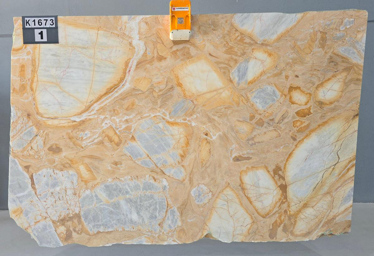 Sunset Dolomite (Breccia) marble slab