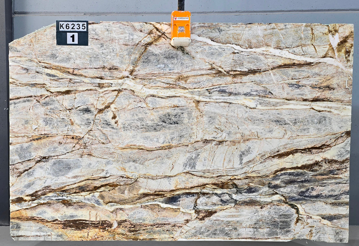 Arabescato Imperiale marble slab