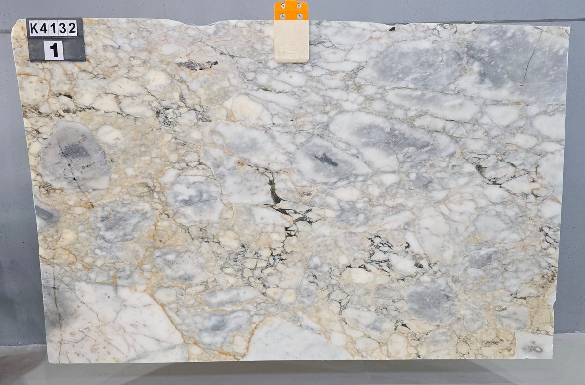 Ice Bloom marble slab