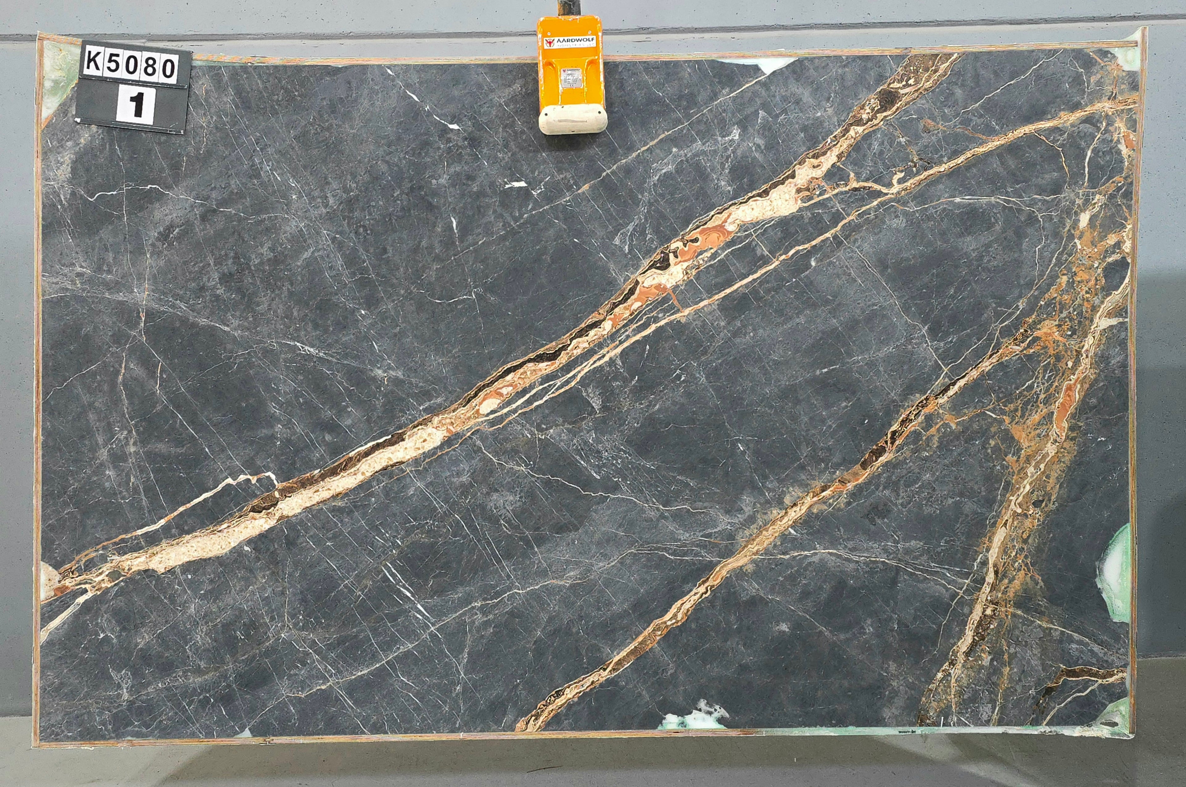 Golden Roots marble slab