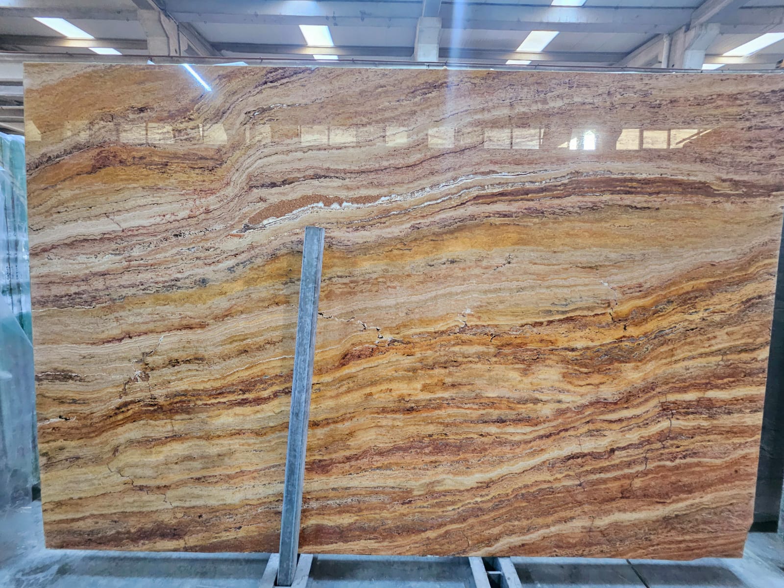 Gold Travertine travertine slab