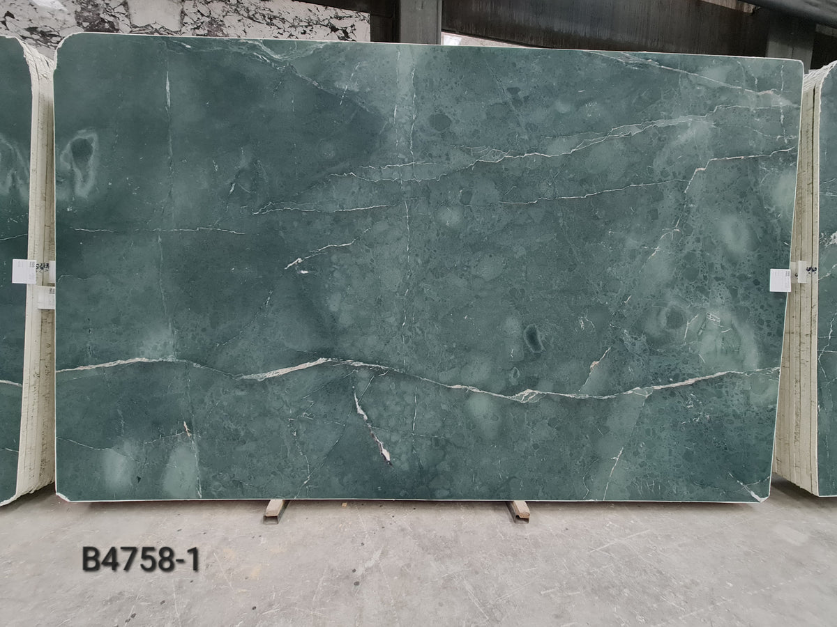 Verde Castama marble slab