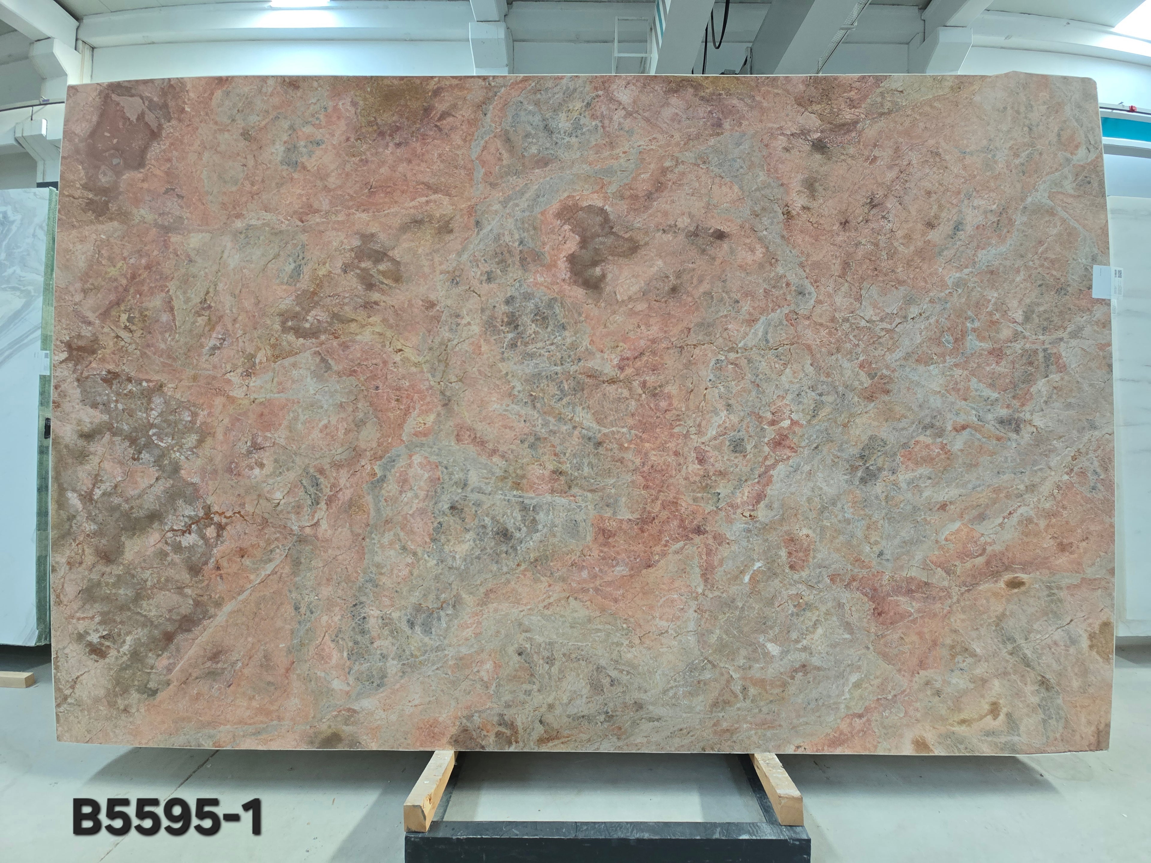 Breccia Damascata marble slab