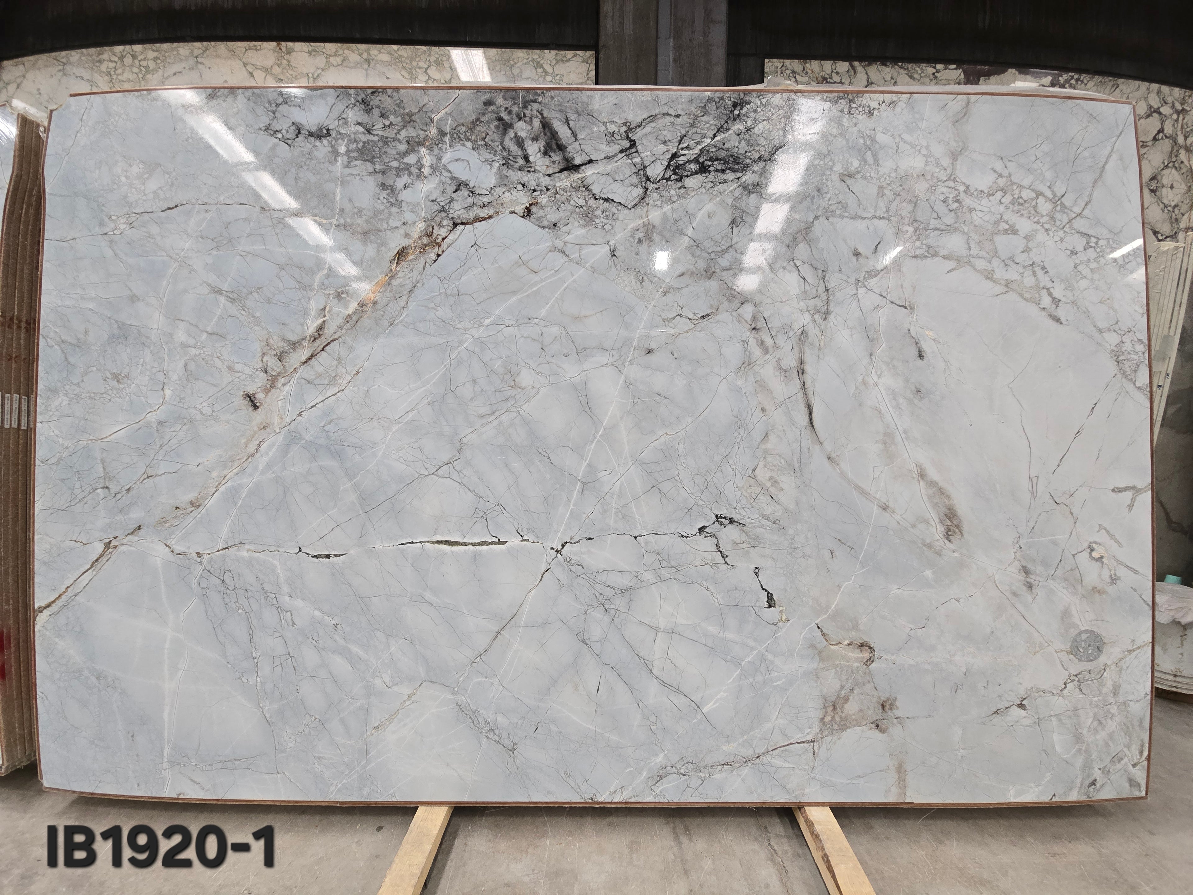 Invisible Blue marble slab