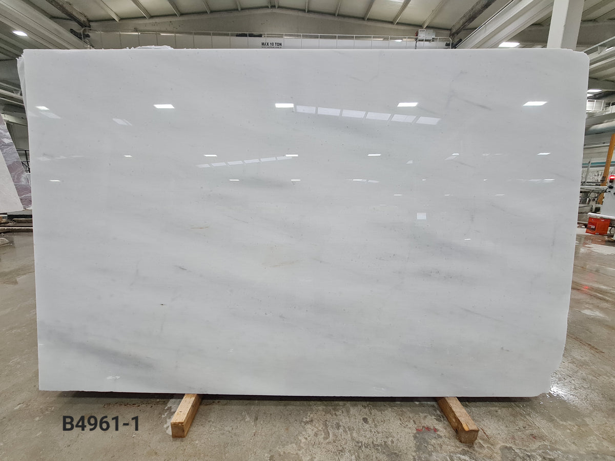 Kemalpasa White marble slab