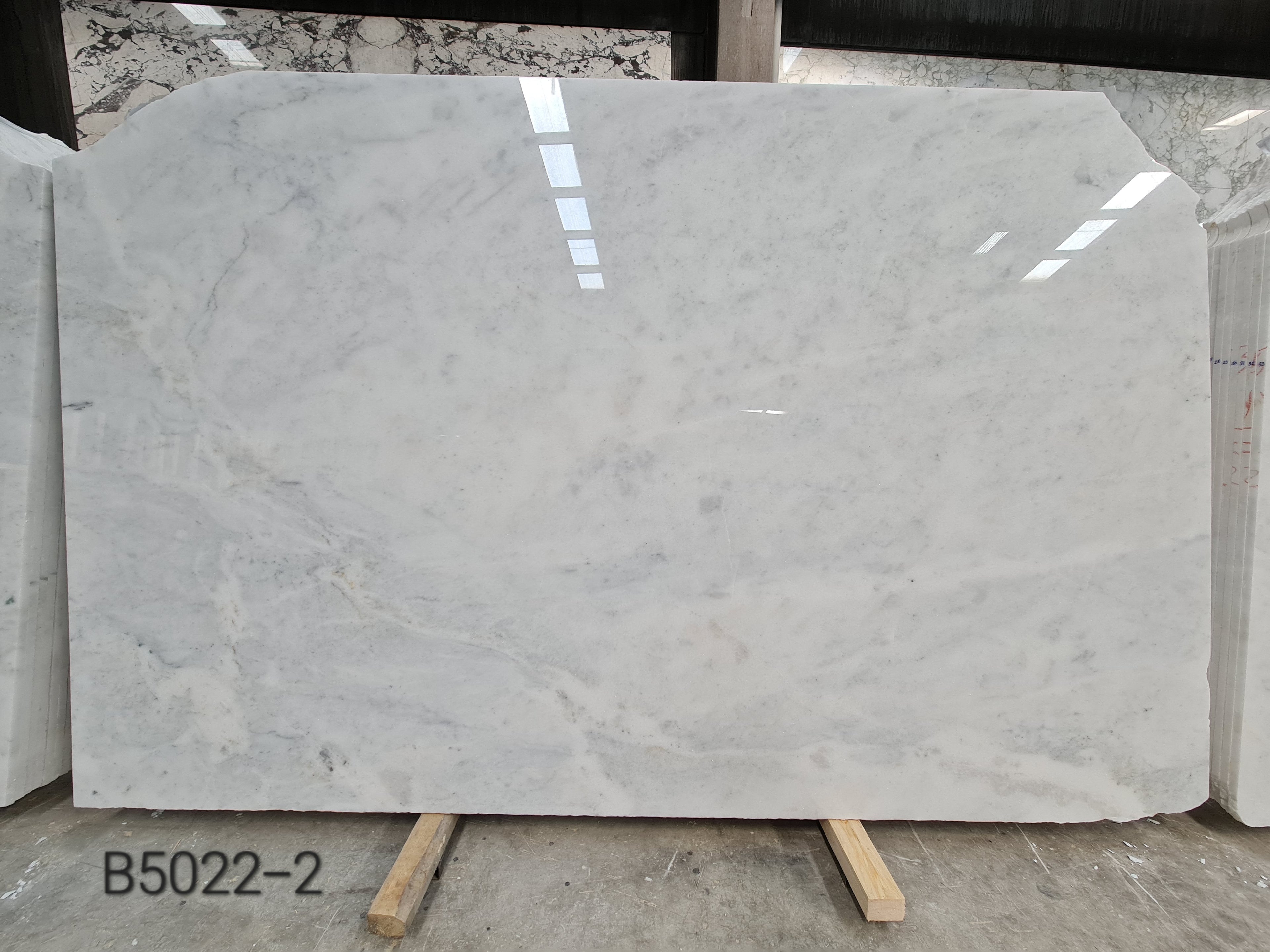 Mugla White marble slab