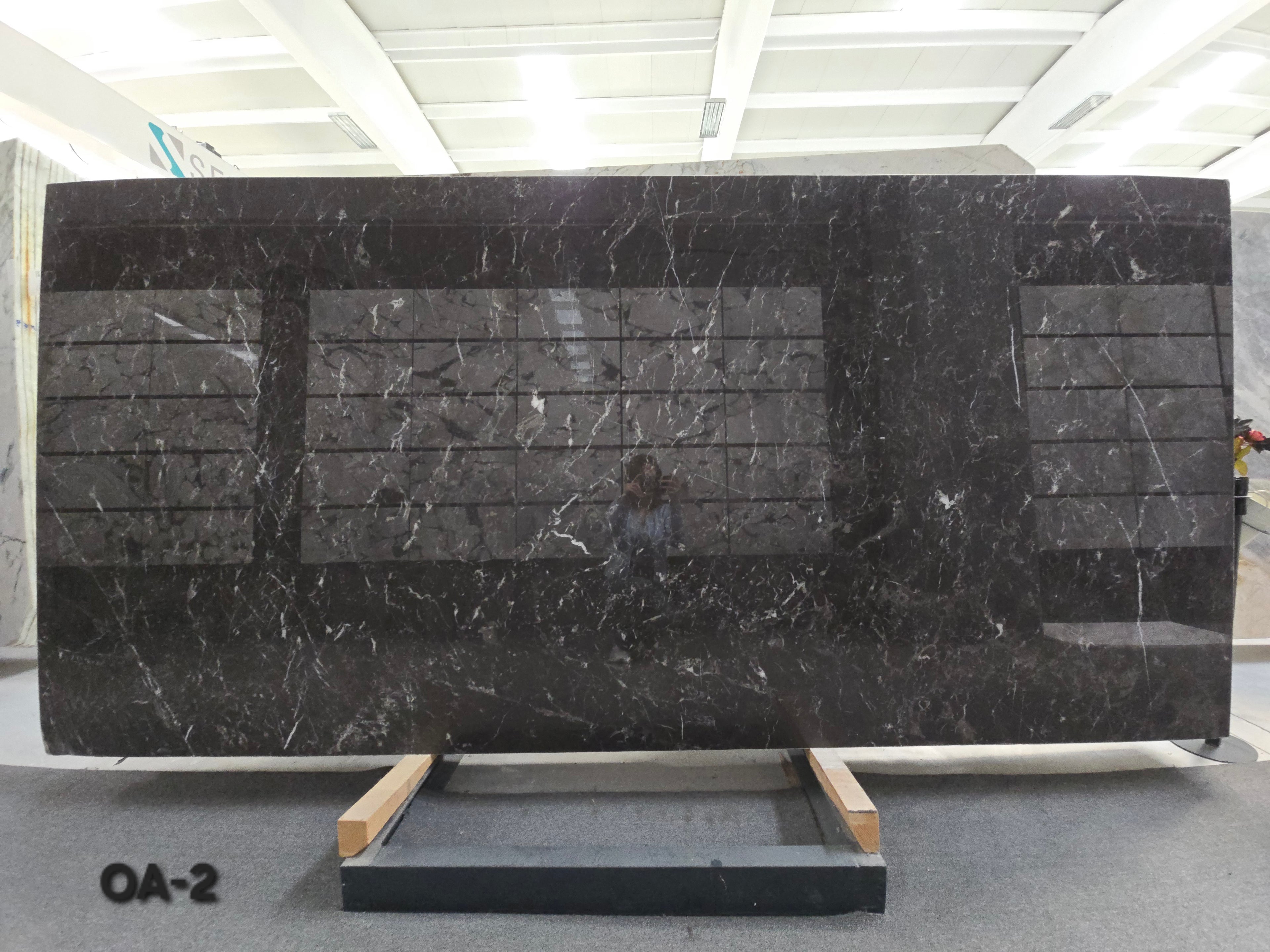 Iris Grey marble slab