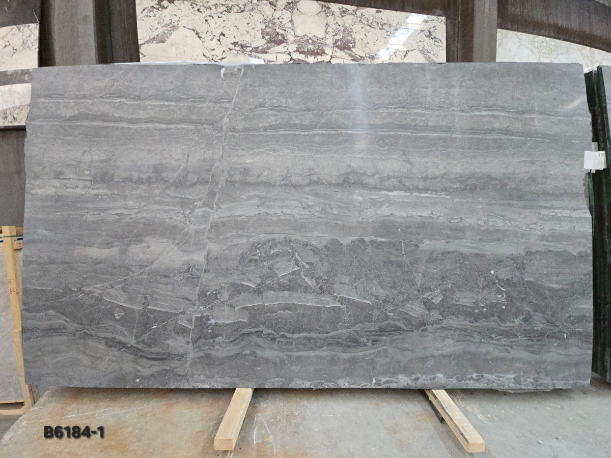 Titanium Grey marble slab