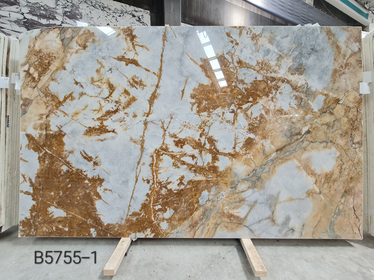 Imperiale Gold marble slab