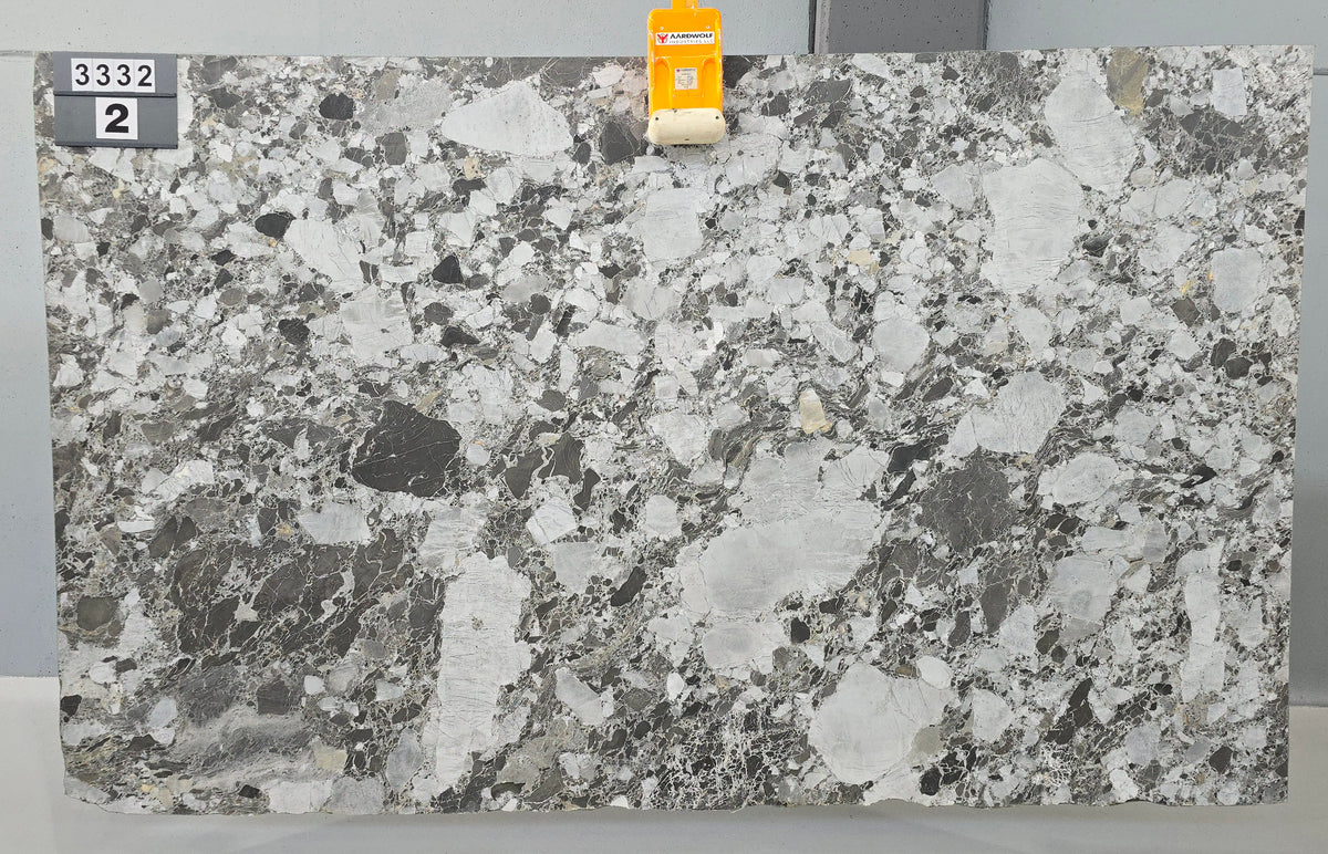 Breccia Montagna marble slab