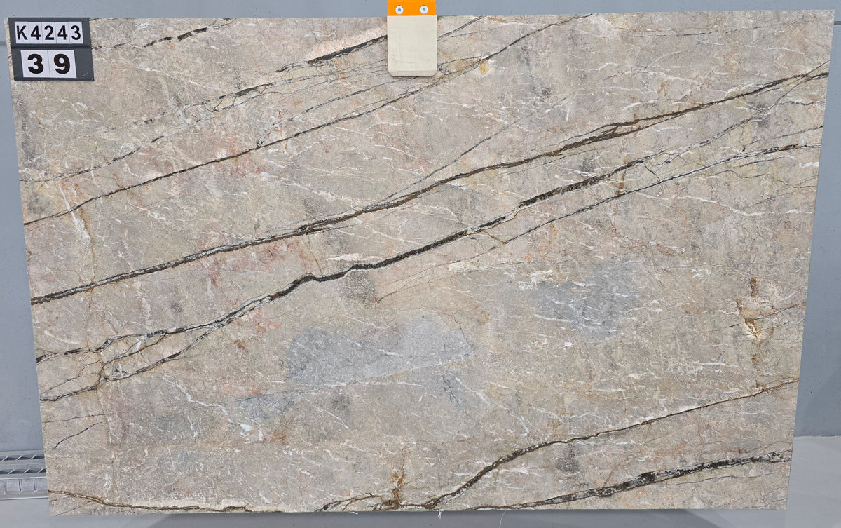 Silver Roots marble slab