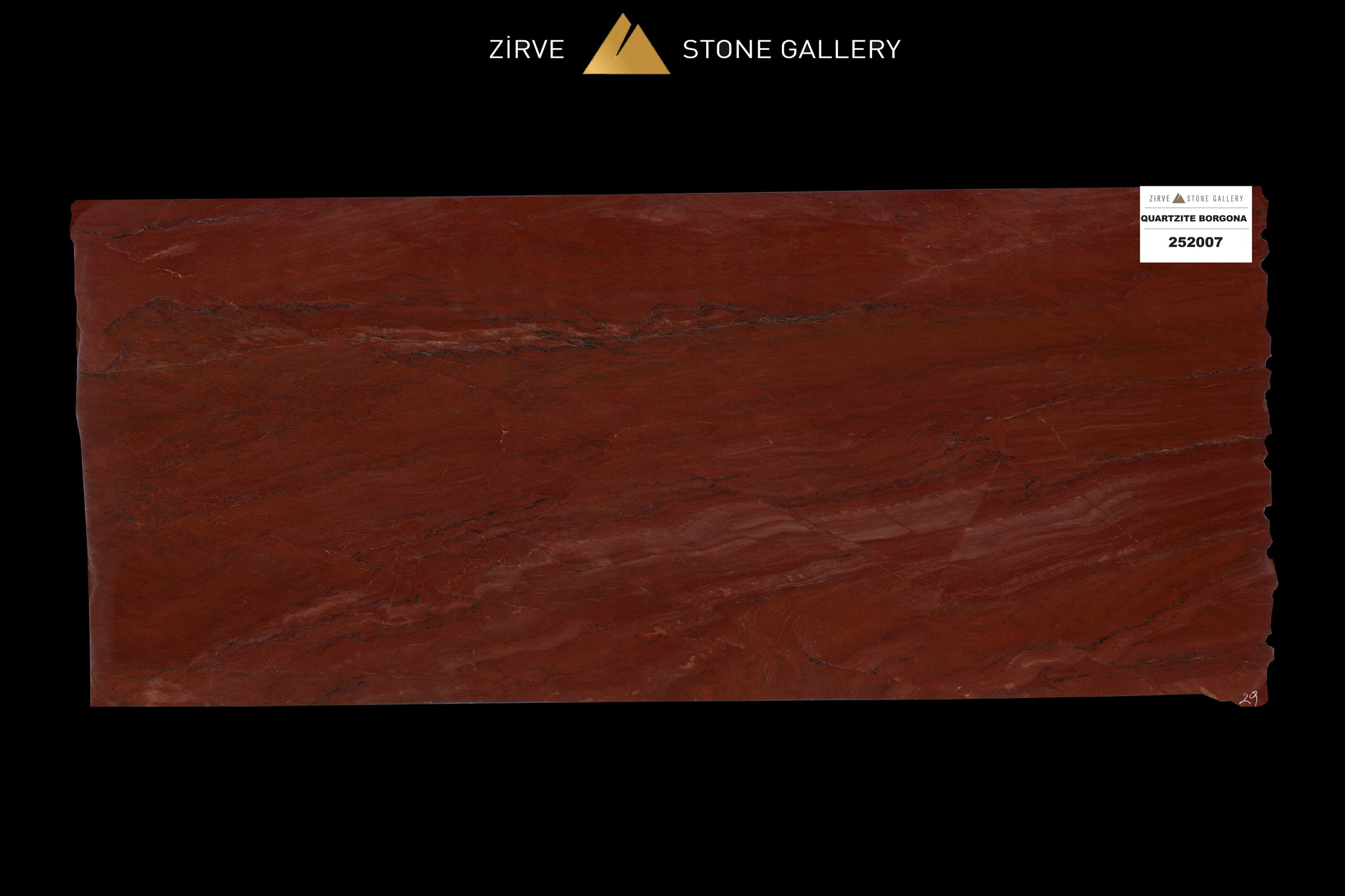 Quartzite Borgona — Blok 252007