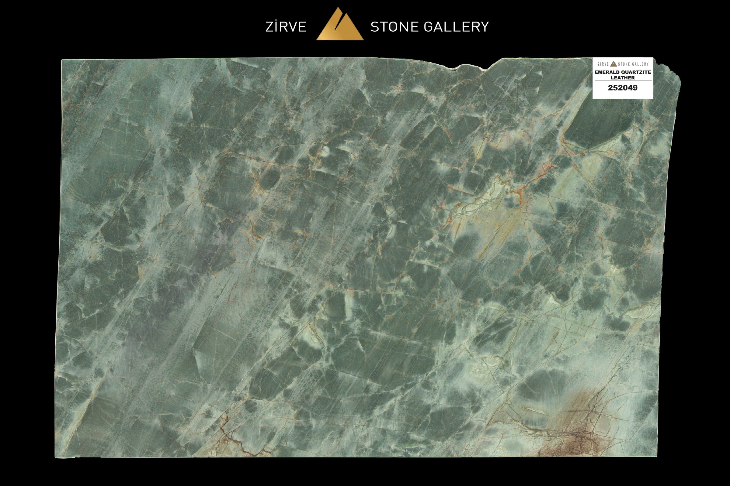 Emerald Quartzite Slabs — Blok 252049