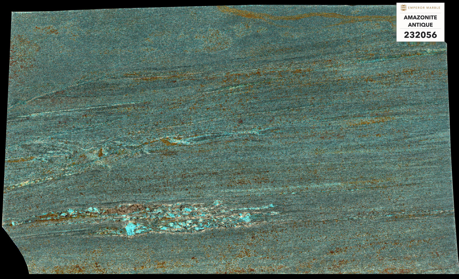 Amazonite Antique — Blok 232056