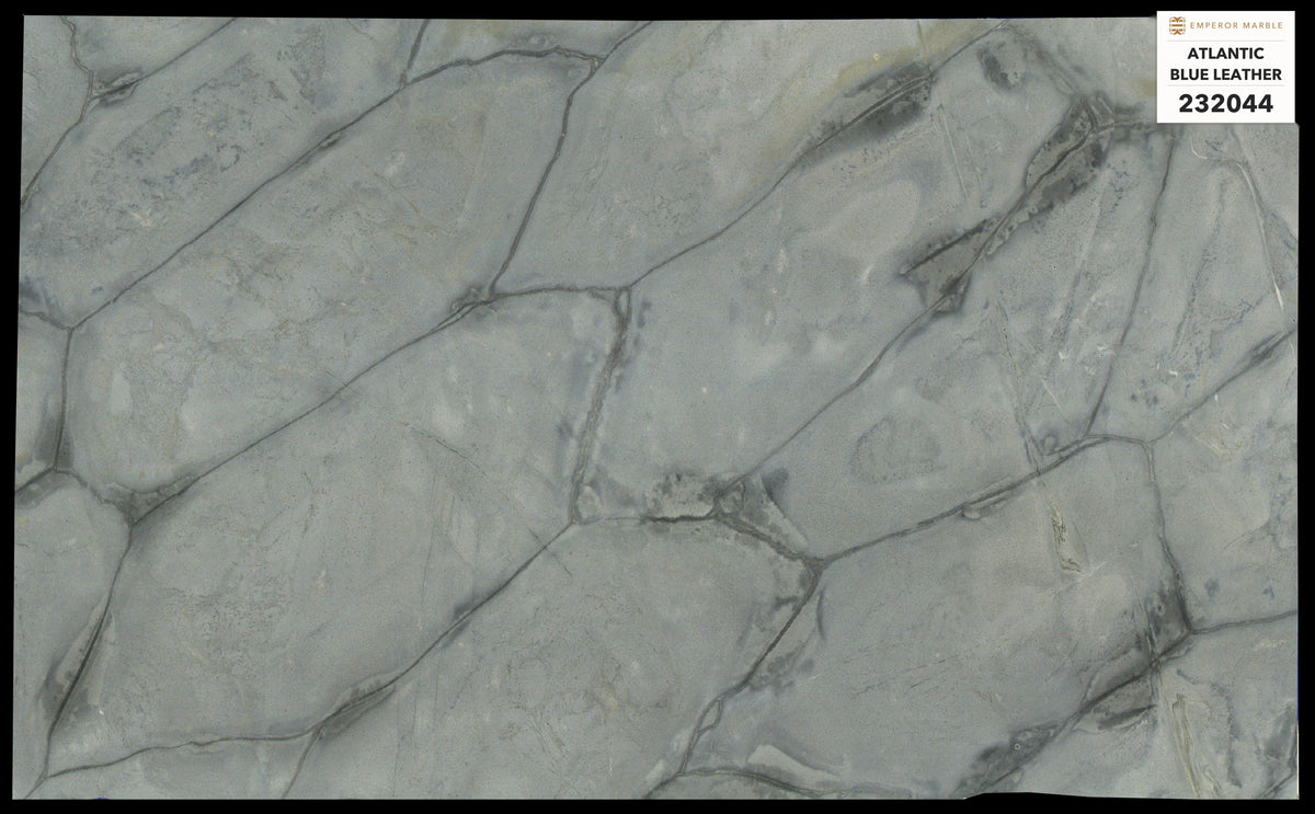 Atlantic Blue Leather Quartzite Slabs — Blok 232044
