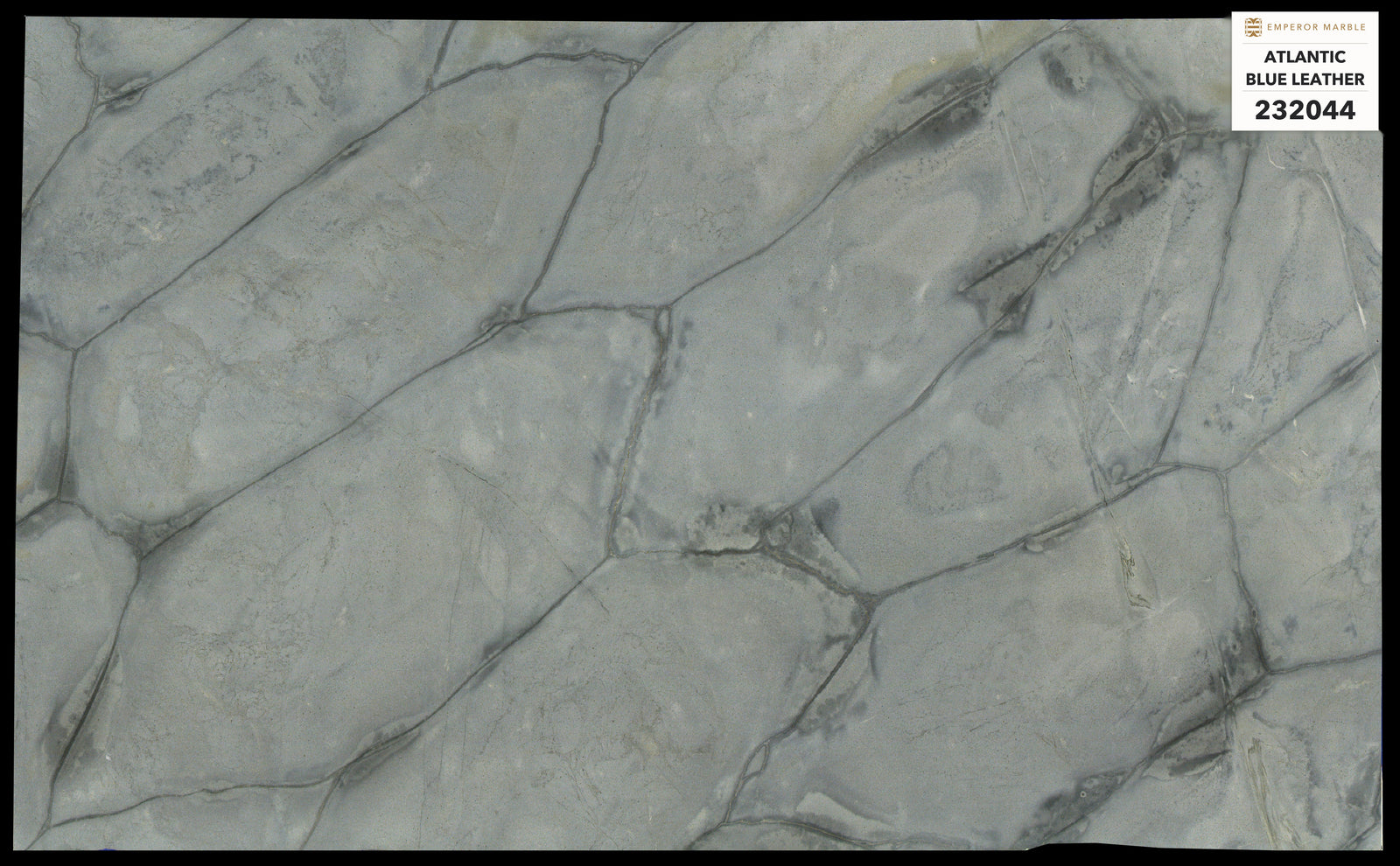 Atlantic Blue Leather Quartzite Slabs — Blok 232044