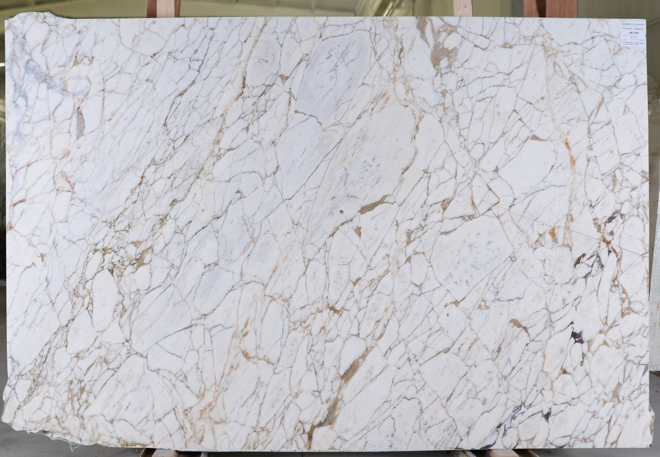Arabescato Gold marble slab