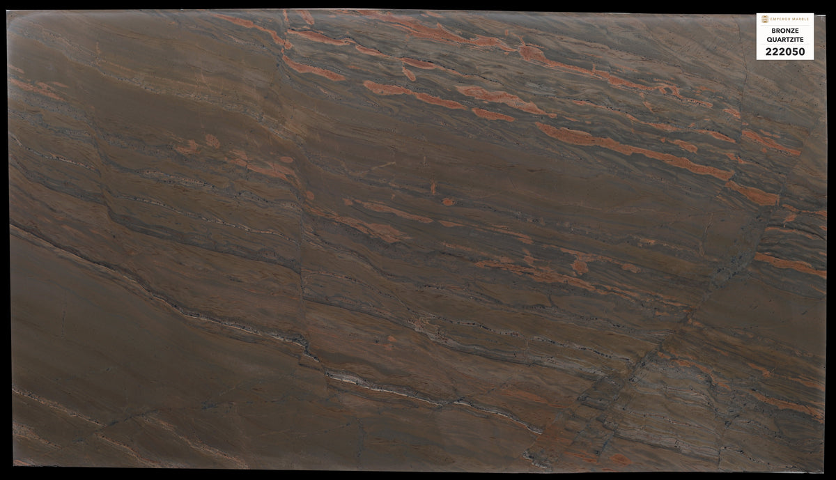 Bronze Quartzite Slabs — Blok 222050