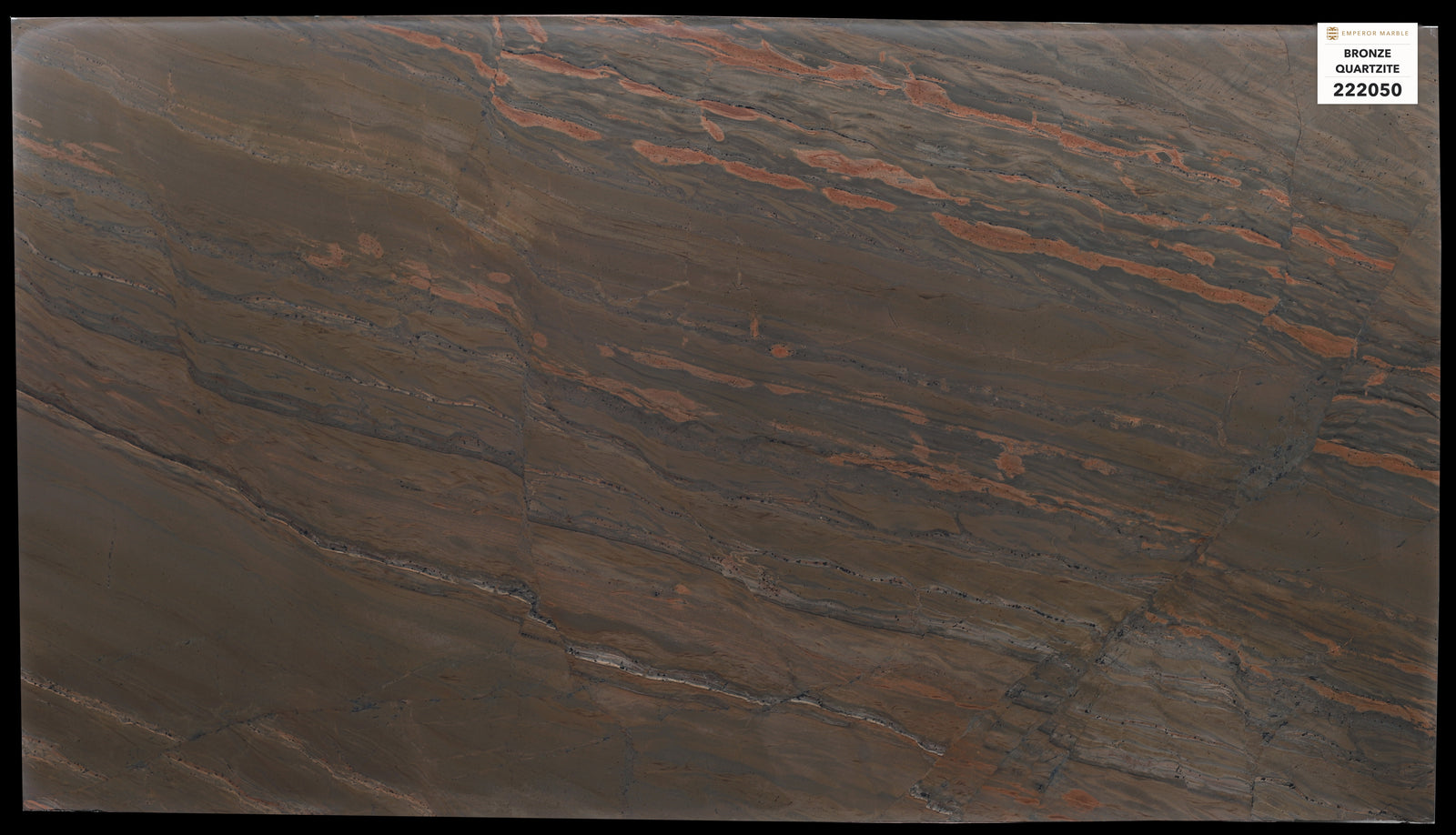 Bronze Quartzite Slabs — Blok 222050