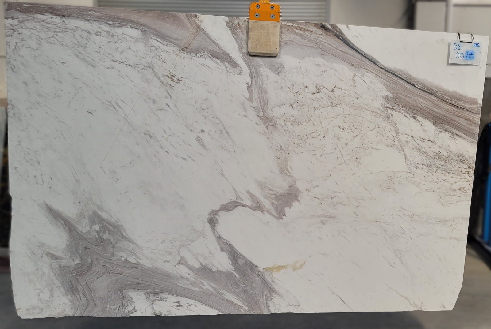 Volakas White marble slab