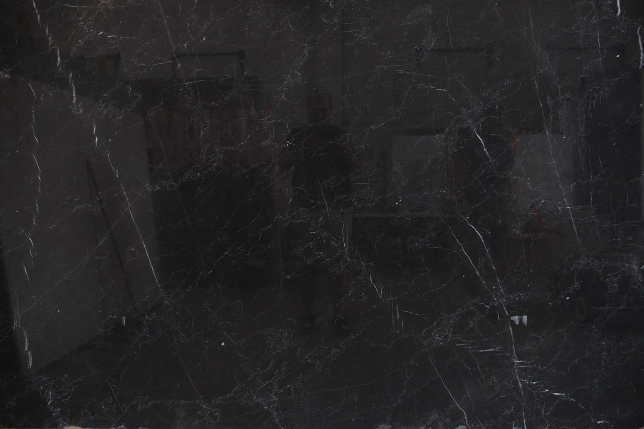 Black Mirror Large Marble Tiles