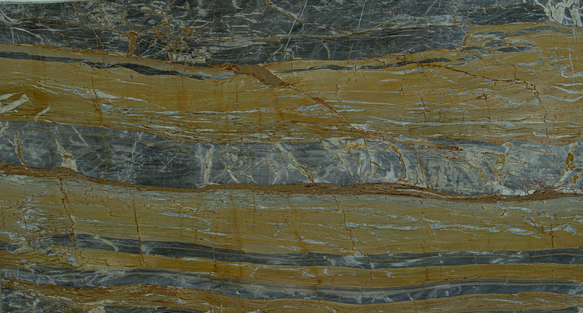 Ebruli Grey Orange Large Marble Tiles