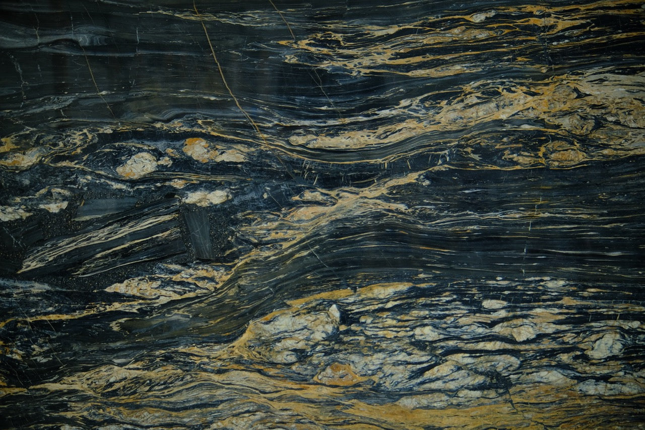 Nero Picasso Large Marble Tiles