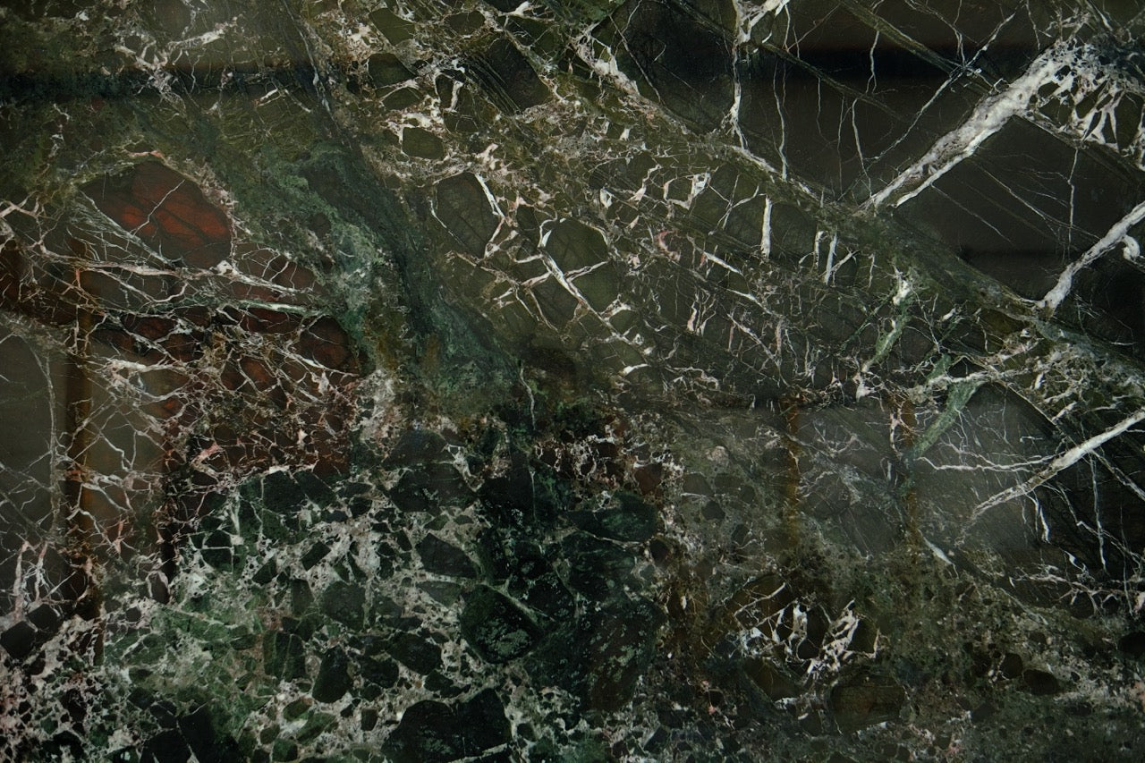 Sebastia Green Large Marble Tiles