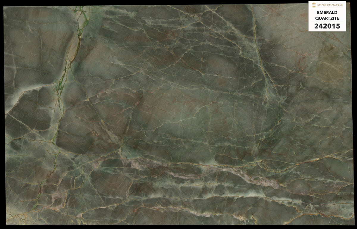 Emerald Quartzite Slabs — Blok 242015