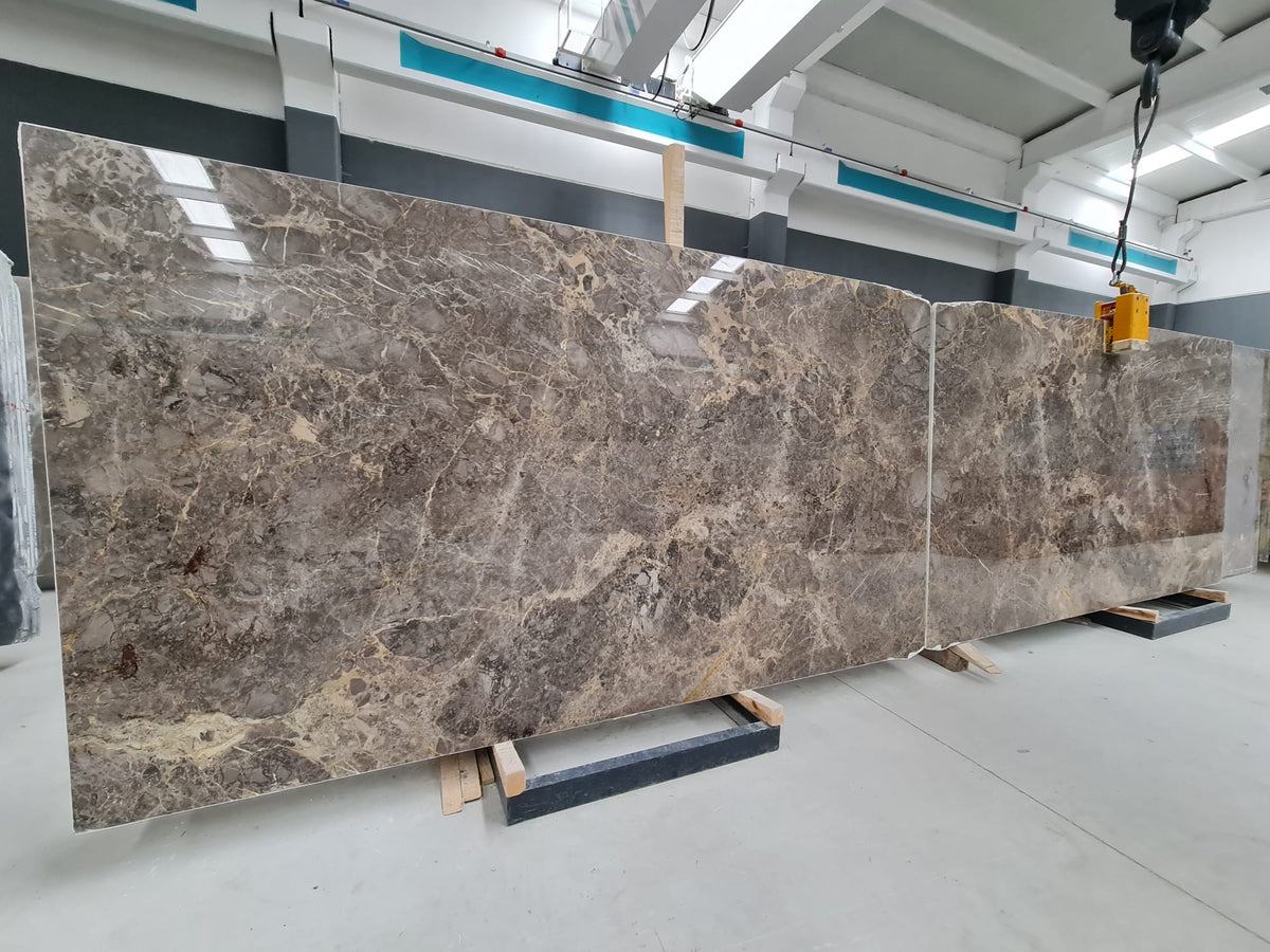 Camelot Grey marble slab
