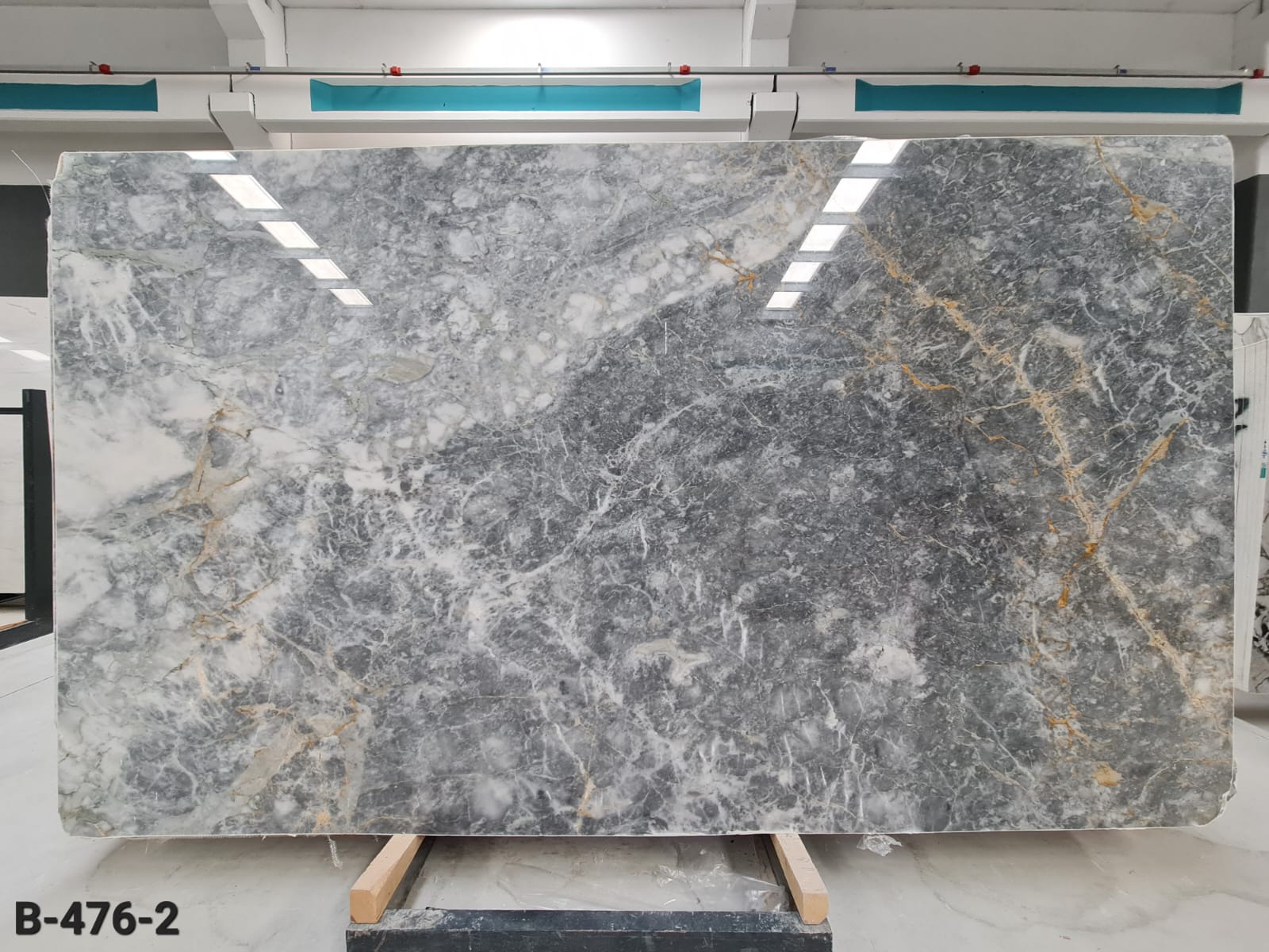 Grey Vernal marble slab