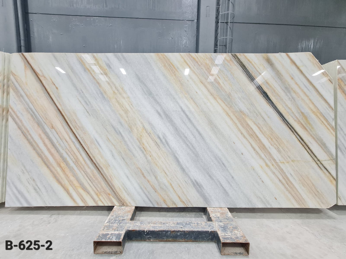 Palissandro White marble slab
