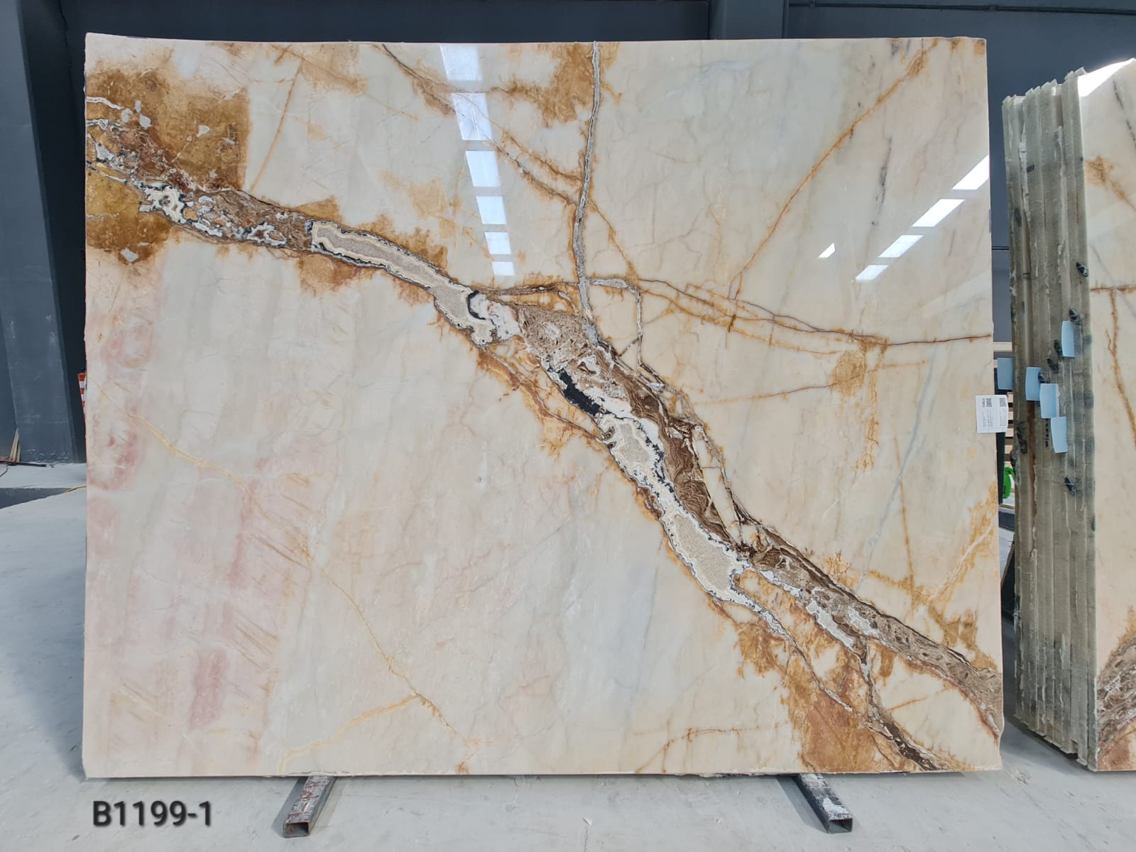 Gold River marble slab